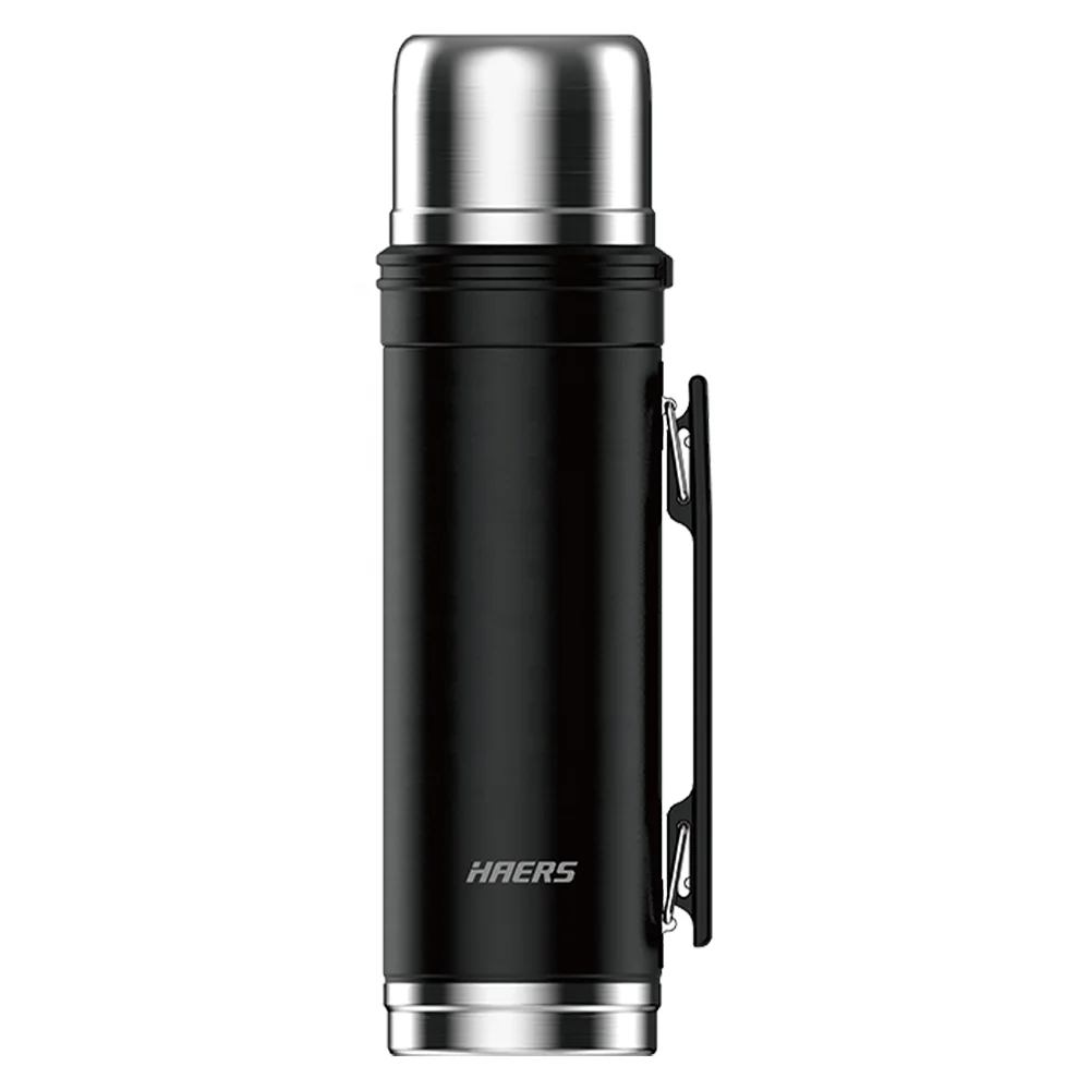 HAERS New design eco-friendly thermo water bottle insulated reusable water cup stainless steel vacuum flasks
