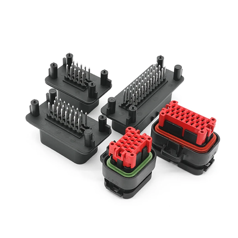 Automotive Oem Wire Connectors Male To Female 4 Pin Waterproof Automotive Electrical Wiring Connector