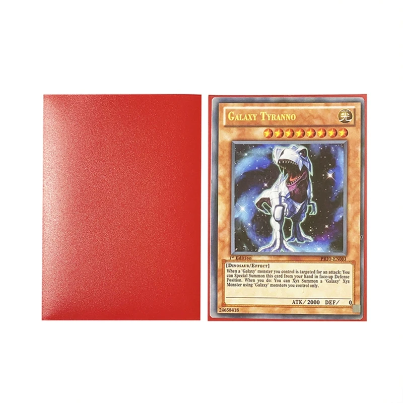TCG/CCG/MTG/YUGIOH Matte Small Card Sleeves Board Game Deck Protectors Solid Color Card Sleeves