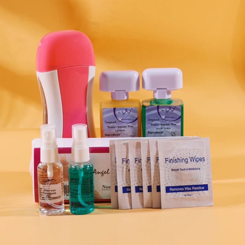 best hair removal wax heater 1/6 Portable and affordable set waxing paper roller of soft wax FTZ-8