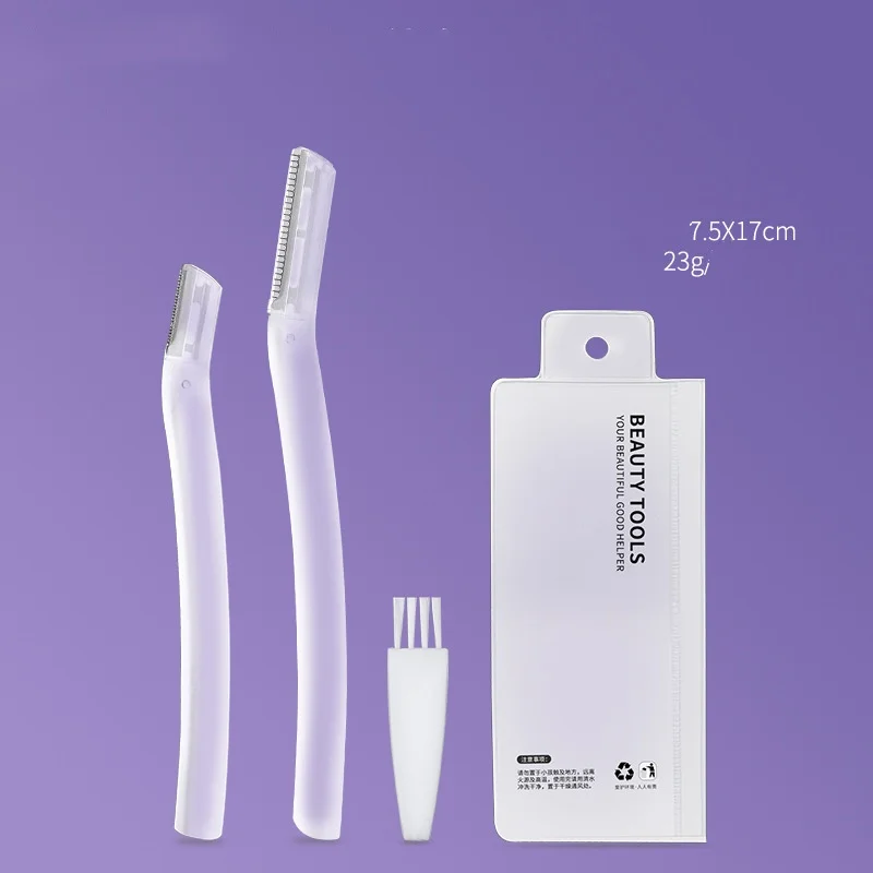 High-Appearance Level Eyebrow Trimming Shaver Hair Removal Set Factory Direct Sales for Beauty Care