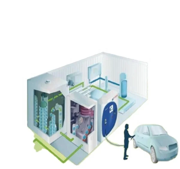 Hydrogen gas refueling station HRS fuel cell hydrogen generator for Car by water electrolysis hydrogen generator electrolizer