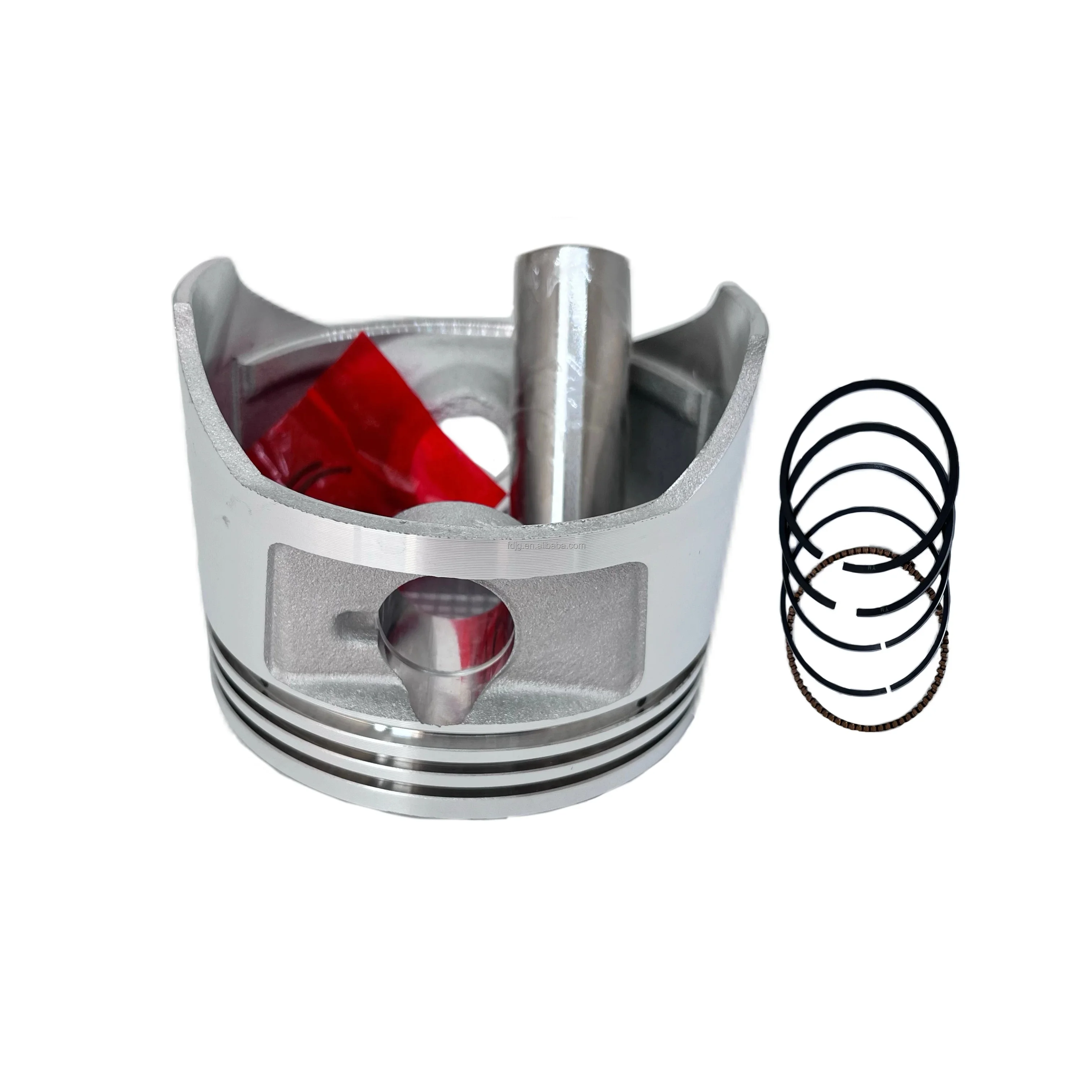 Piston Assembly Fits for 168F 170F GX120 GX140 GX160 GX200 Gasoline Engine Generator Spare Parts 60mm 63mm 68mm 70mm Piston