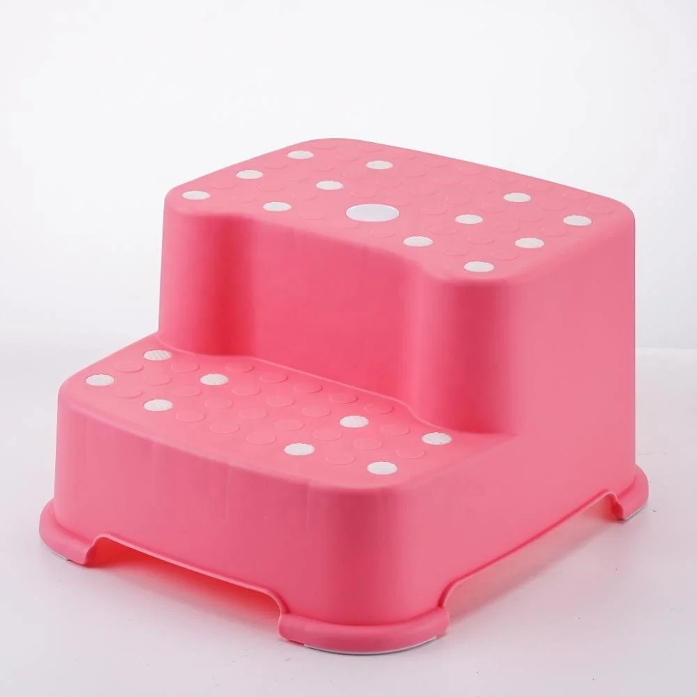 Small Size Plastic Two Level Baby Step Stool