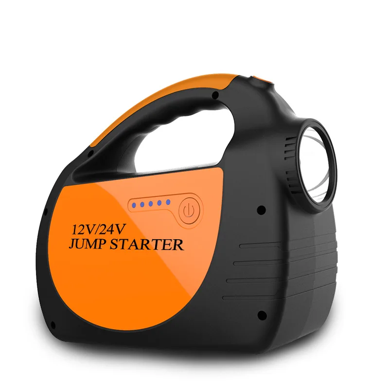 Powerful car jump starter for 12v 24v car heavy trucks battery booster high power portable car jump starter power bank