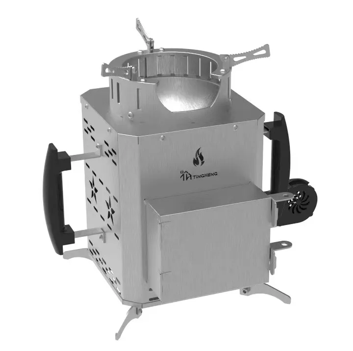 Find wholesalers OEM Modern SUS201 Wood Stove Camping Outdoor Wood-burning Gas Stove