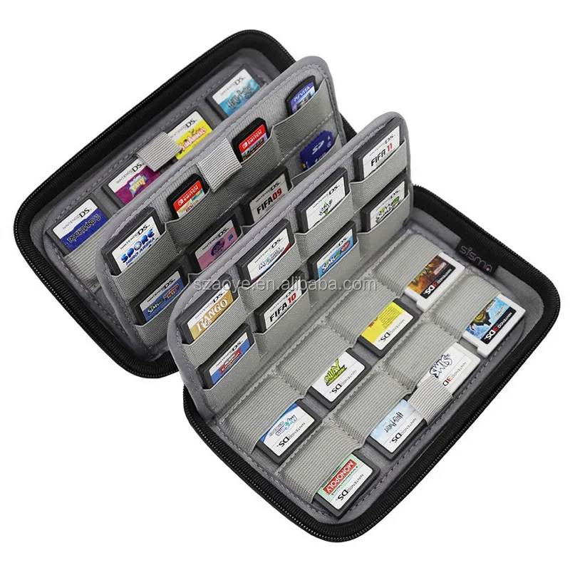 Storage Bag for 3DS 2DS DS Game Cards EVA Carrying Case for Games cards EVA Storage Cases