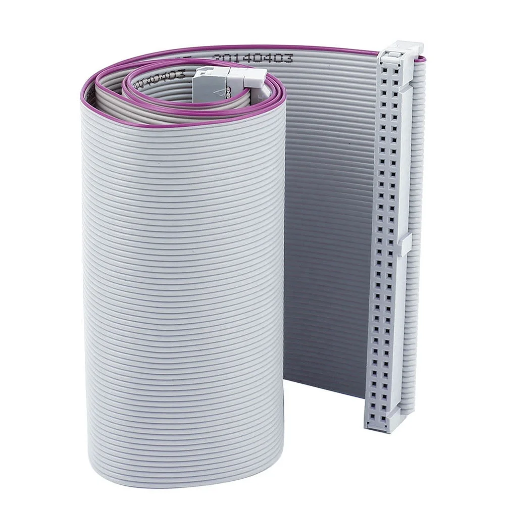 Custom 2 3 4 5 6 7 8 9 10 12 13 14 15 16 18 20 24 30 40 pin flat ribbon idc cable with flexible flat cable