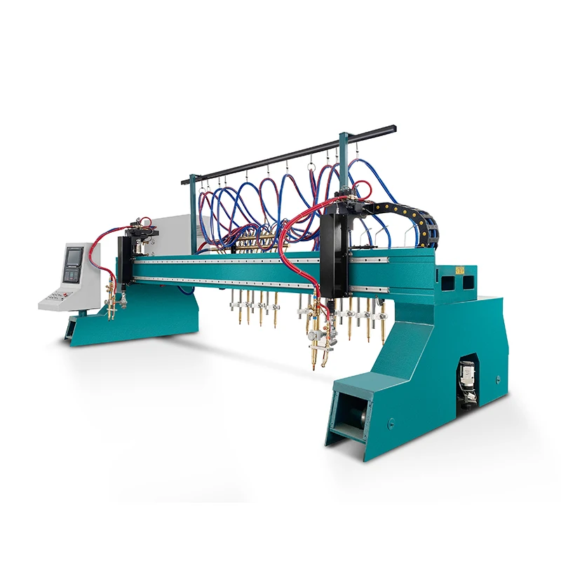 Gantry Type Steel Structure Industry Plasma Cnc Flame Cutting Machine For Strip Cutting