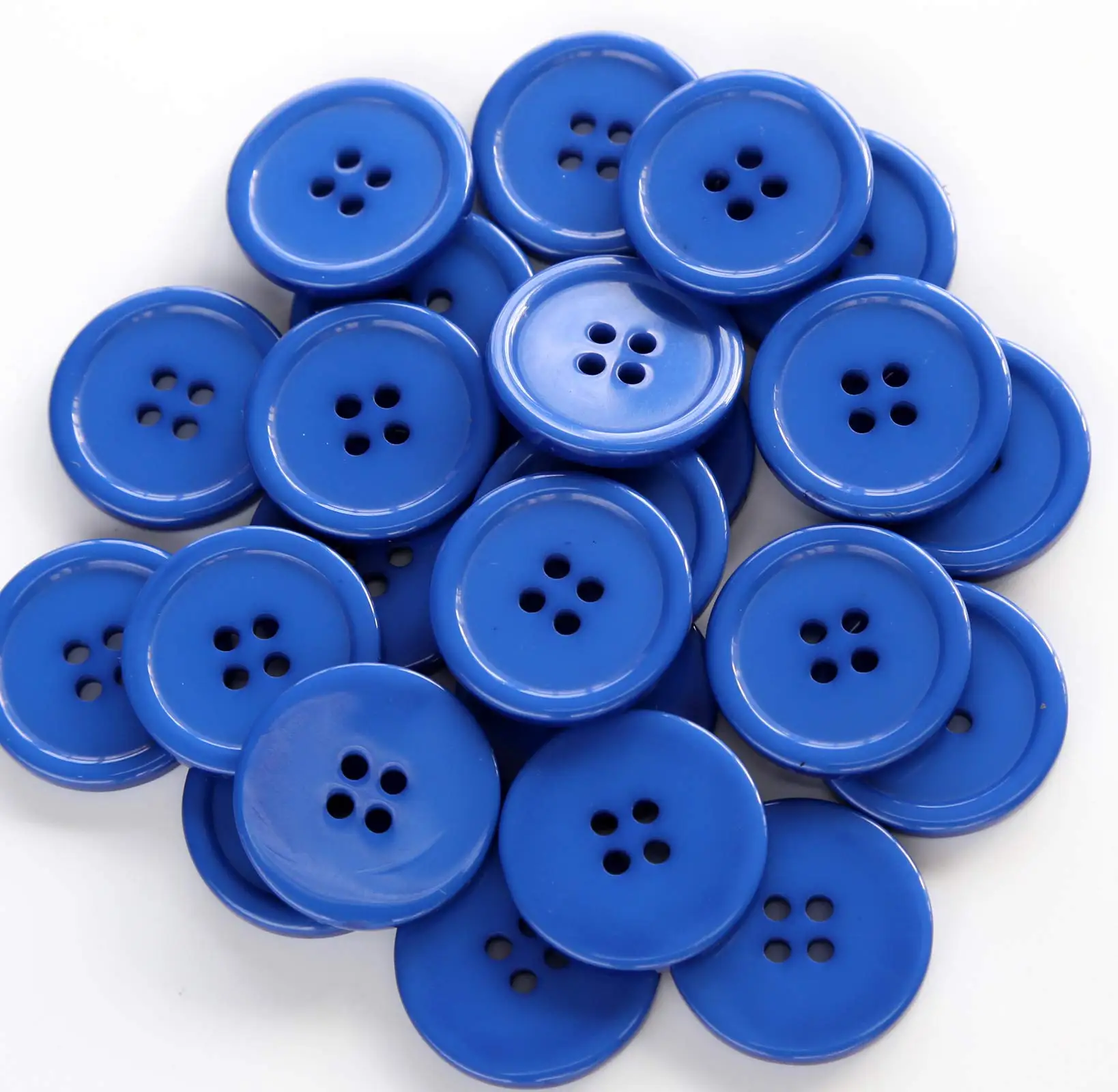 Square Round 2-Holes 4 Holes Boton Resin Plastic Sewing Button Garment Accessories Polishing Custom Shirt Buttons For Clothing