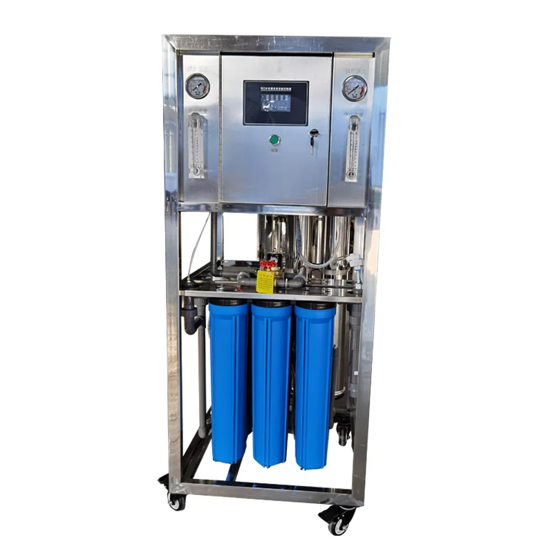 Stainless steel 500LPH Water Distillation Equipment/Water Purifier Machine for Commercial ro system