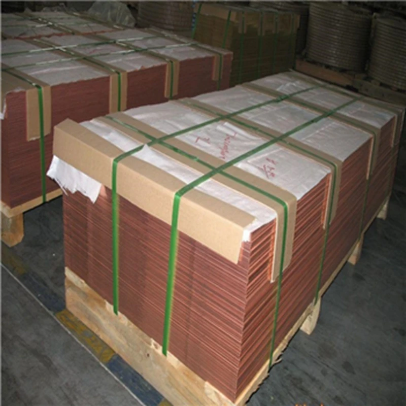 Copper Cathode Copper Sheet Plate Manufacturer in China Hot Sale C12000 C11000 C12200 2mm 5mm Thick