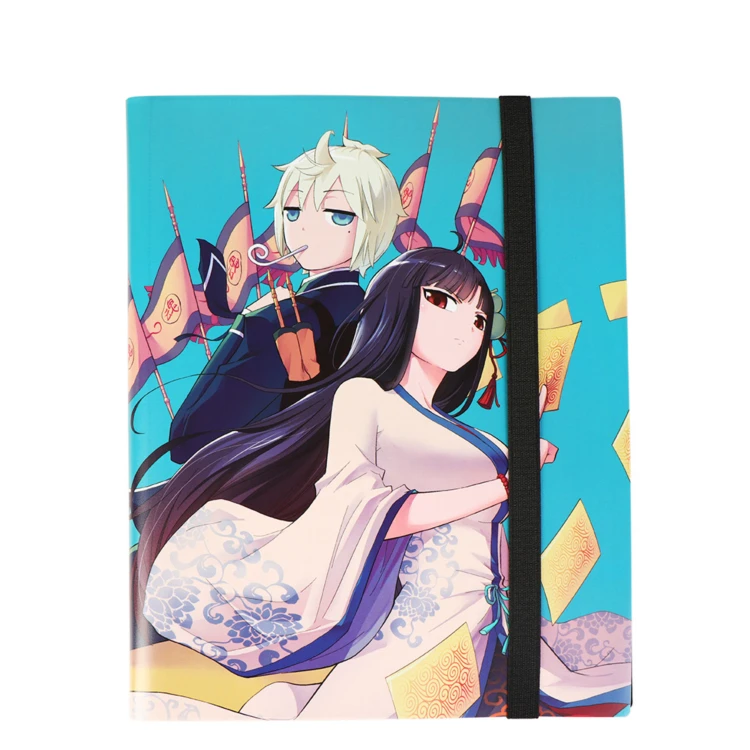 Customized HENWEI PP Plastic Trading TCG Photo Album Card Binders