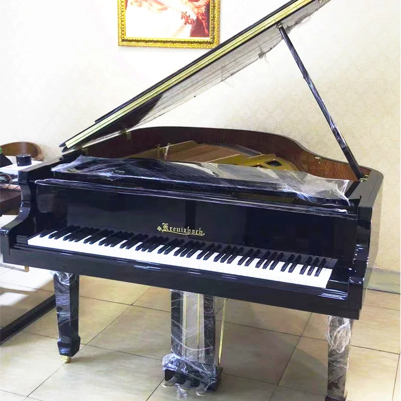 KU-152 Baby Black color Polish Acoustic mechanical  Grand Acoustic Piano