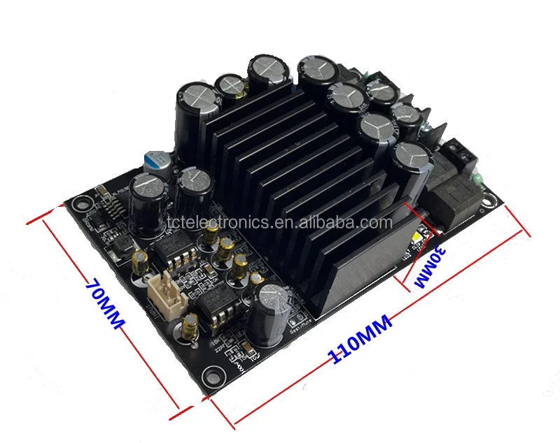 TPA3255 fever HIFI digital power amplifier board high power 2.0 channel stereo 600W HIFI