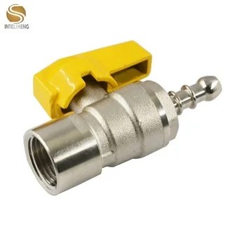 combination thermostatic brass ball  gas valve price