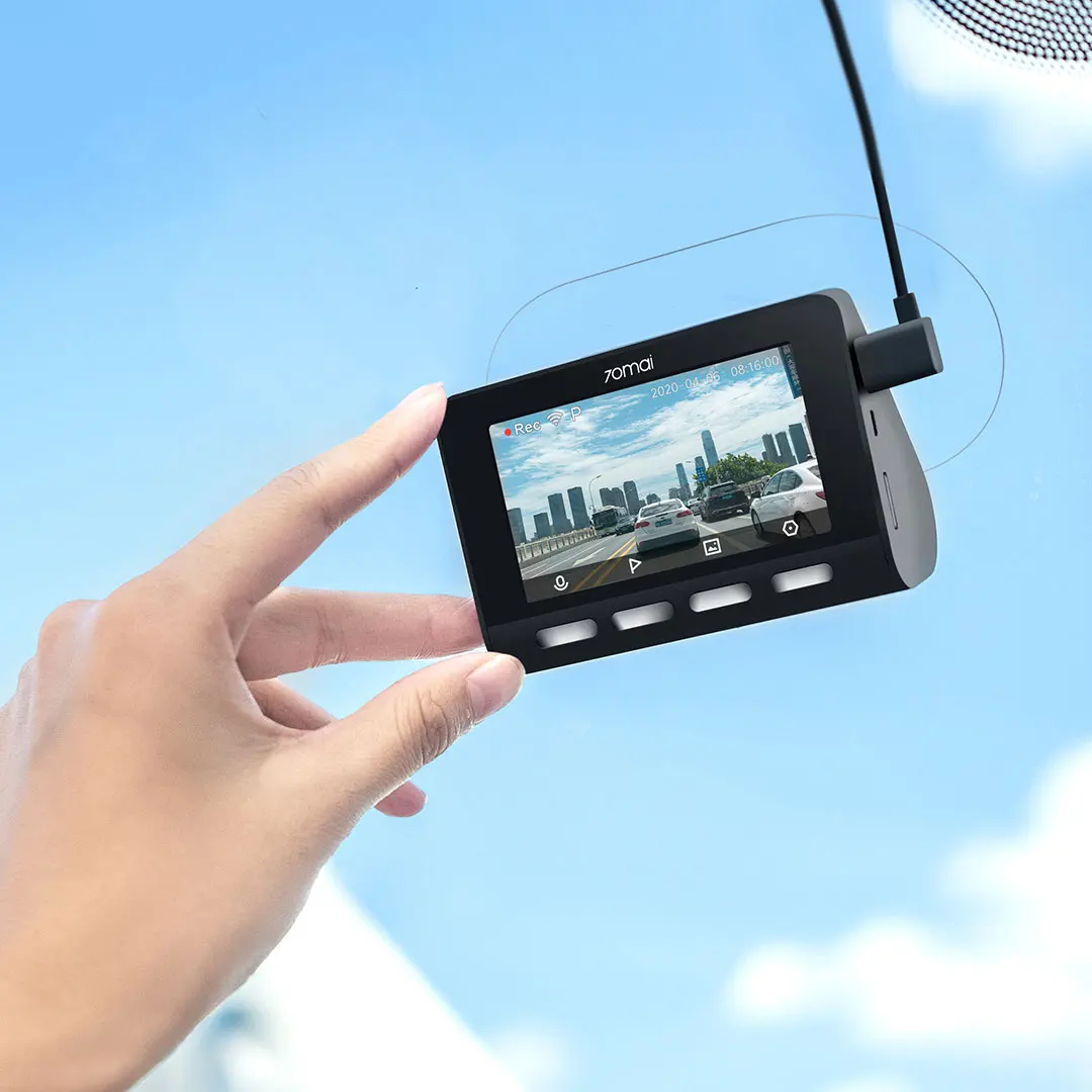  Видеорегистратор 70mai Dash Cam 4K камера для приборной панели со встроенным GPS ADAS A800S UHD кинотеатр 24 часа парковки угол обзора