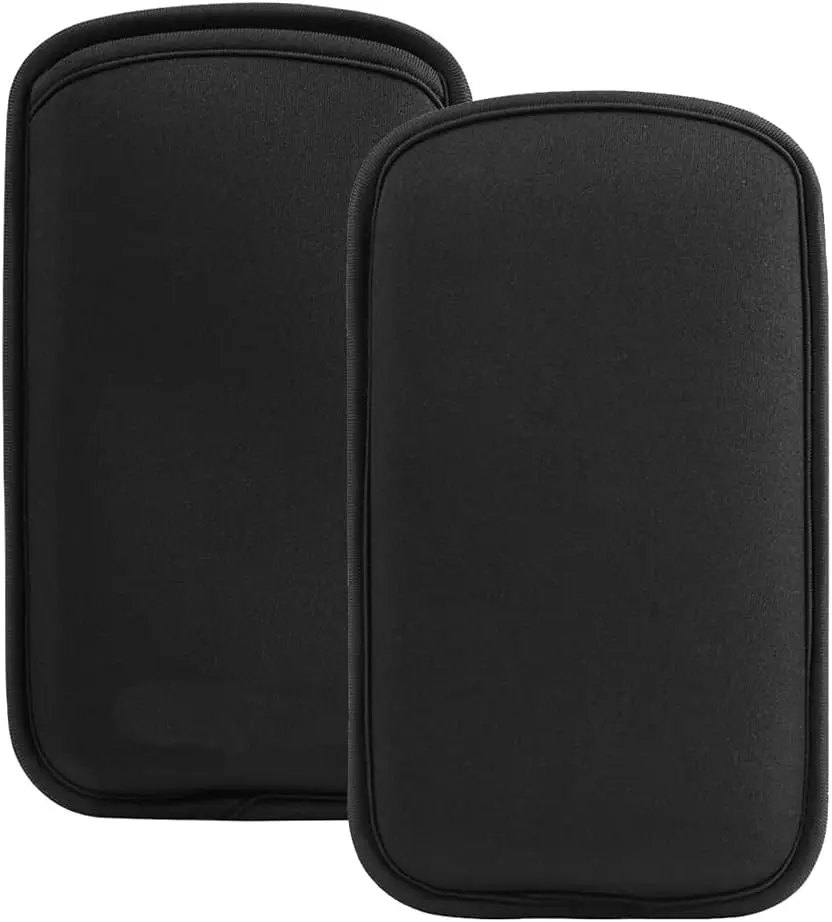 Black Universal Mobile Phone Pouch Case Neoprene Soft Cover Shockproof for Google Huawei ZTE Bag