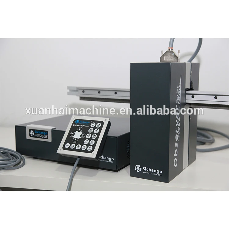 4000M Automatic Moving Video Web Inspection System flexo printing machine for check printing quality image industrial camera