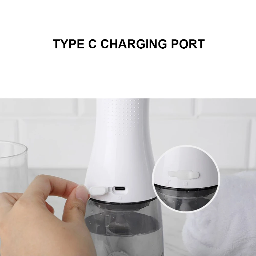 5 Working Modes Portable Oral Water Jet Flosser Electronic Oral Irrigator USB Rechargeable Water Floss