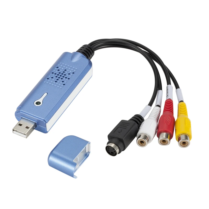  USB 1 канал карта захвата DVD AV видео компьютера компьютерной приставки к телевизору компьютеру смотреть Телевизор с возможностью