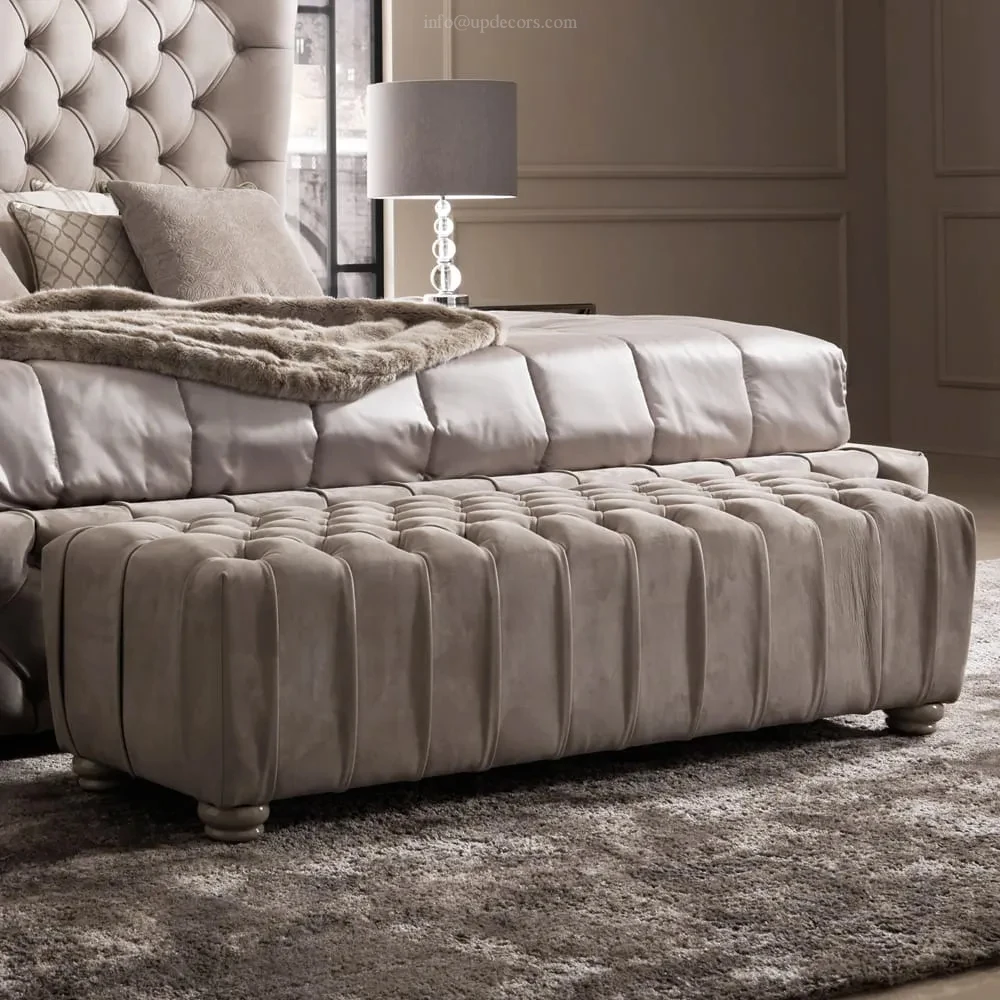 High-end luxury customized Bed Room Tufted Upholstered Standard Bed bedroom sets luxury king size comforter sets bedding luxury