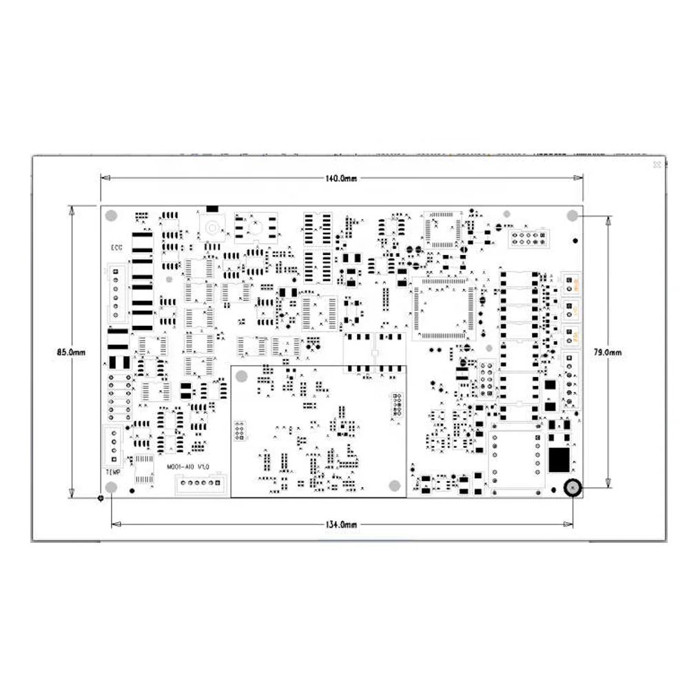 
Manufacture OEM Multi-paramater Module for Patient Monitor SPO2 Monitor M001-D 