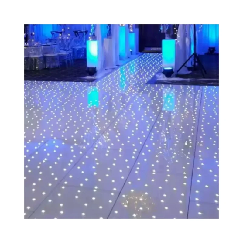 Wholesale Mirror Video Light Wireless  Wedding 3D Infinity LED Project Installation IPAD Control LED Floor