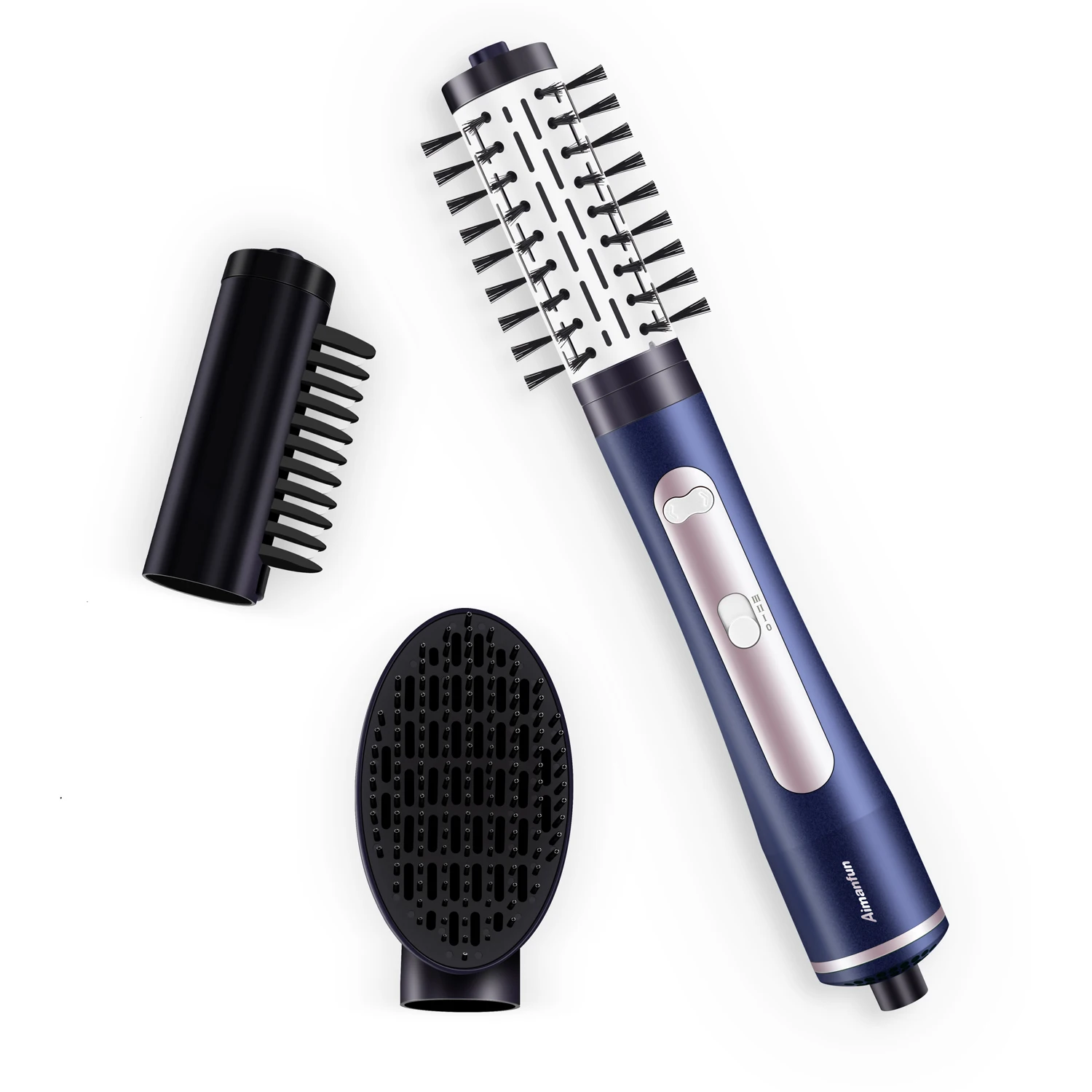 hair care set New Arrivals Blowing comb electrical Air dry straight and curly 3 in 1 comb style hair comb