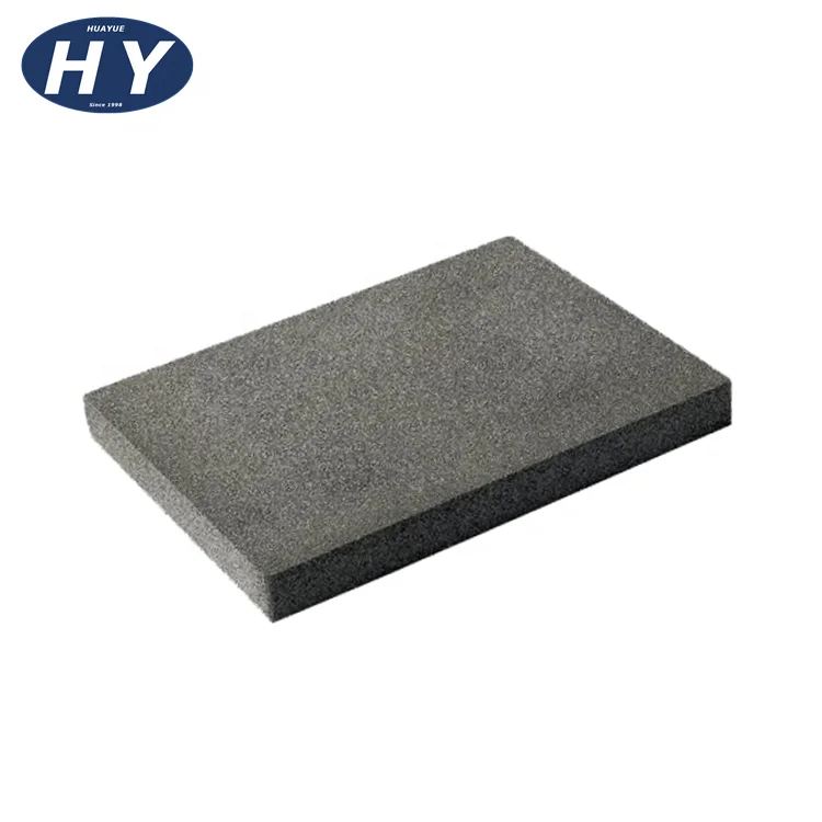 100 mm foamed cellular glass building material slab foamglass board black foam glass panel