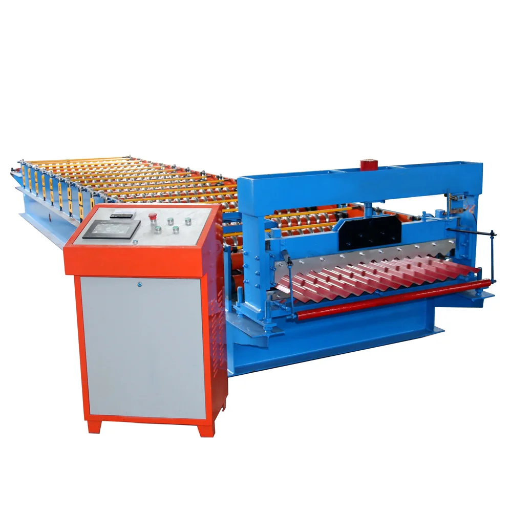 Hot Selling Steel Metal Roof IBR Sheet Corrugated Tile Roofing Sheet Cold Roll Forming Making Machine
