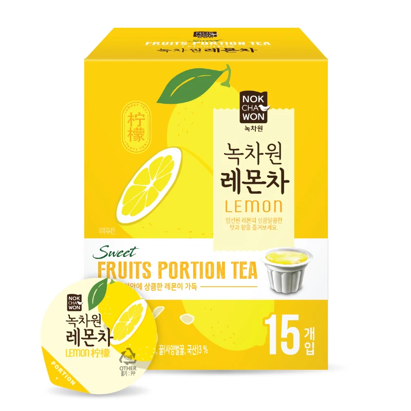 Сделано в Корее, хорошо сделано, хорошее качество, низкая цена, вакуумный пакет АА класса, мгновенный лимонный фруктовый чай из Кореи