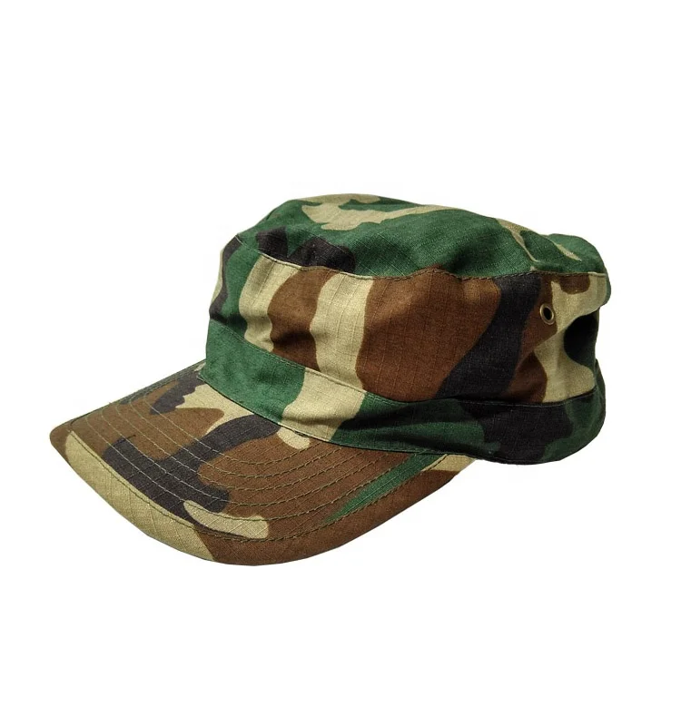 Рип-стоп камуфляжной расцветки из дышащего материала из водонепроницаемого материала, на 5-панельная кепка