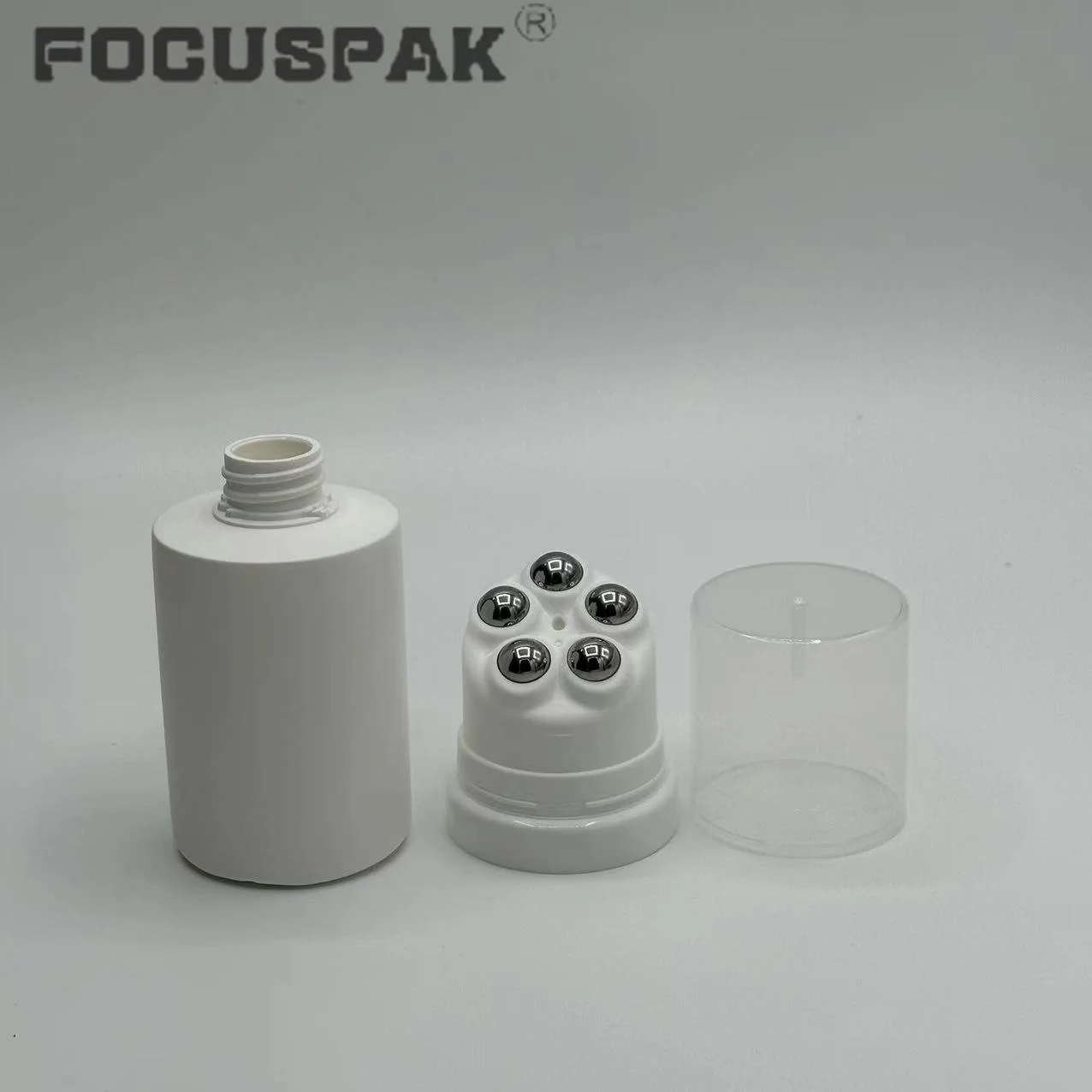 Vacuum bottle Emulsion bottle design set can be customized logo Makeup setFlip cap