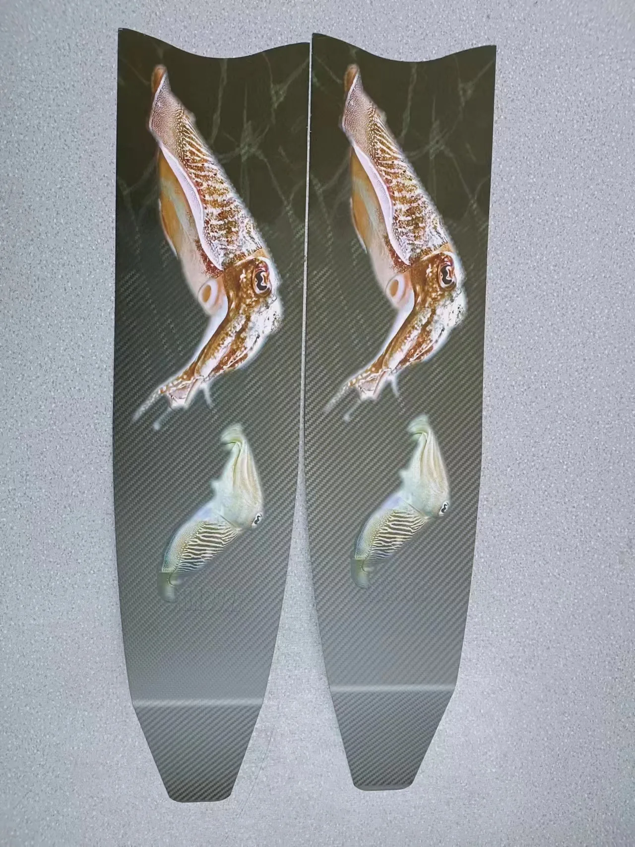 Carbon Fiber Blade freediving Fins carbon Spearfishing free Diving Fins and scuba  diving long fins