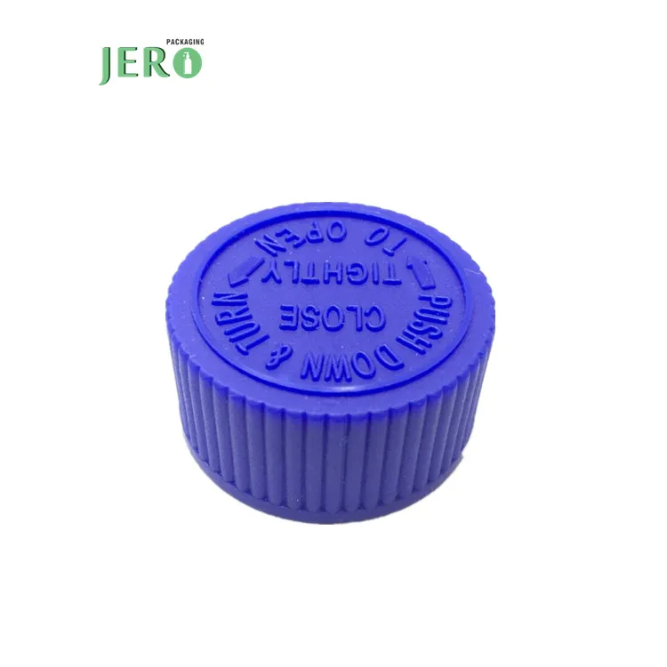 Hot sale 20mm plastic child safety cap screw lid 24/400 kids safety lids and bottle 38mm tap lid baby safety