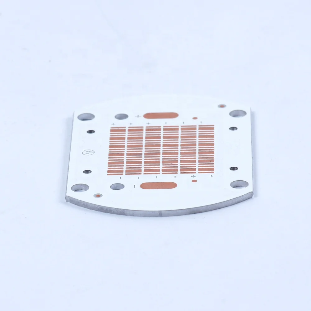 
led pcb qualify iso ru rohs 94v0/manufacture driverless round led pcb board & 2835 led aluminum pcb 