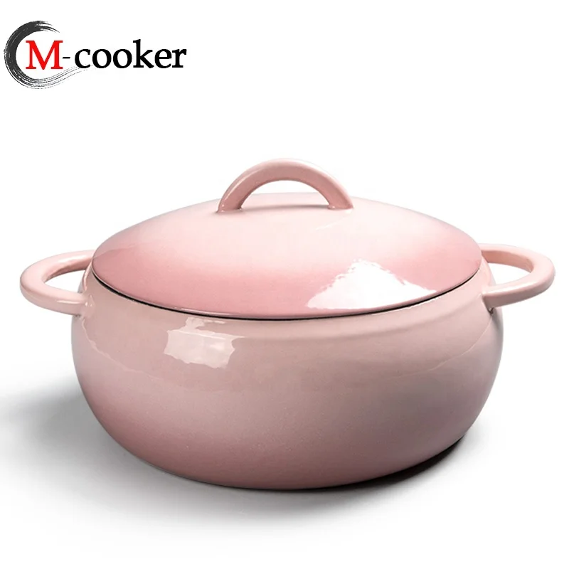 Wholesale America Kitchen Ware Set Cooking Pot Enamel Cookware Sets Dutch Oven cast iron Enameled Casserole