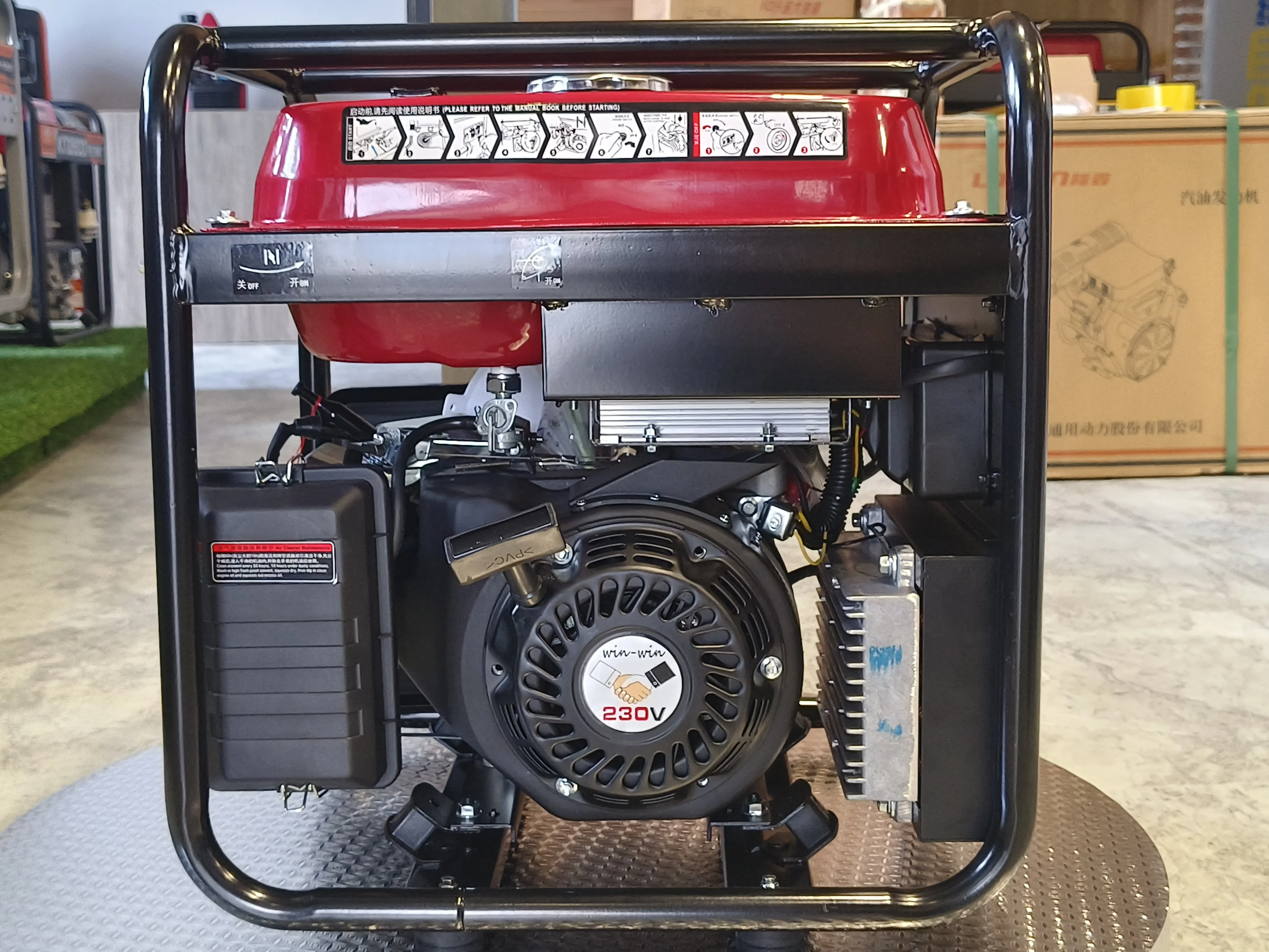 hot sale factory 230A Arc Inverter Welding Machine 4KW Engine Gasoline Welding Generator For Industrial Using
