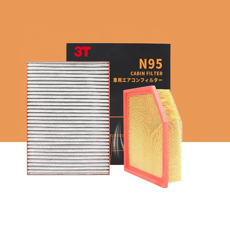 High Quality coconut Activated Carbon 4-layer Cabin Filter Filtros de Aire air filter for LAMBORGHINI,Audi