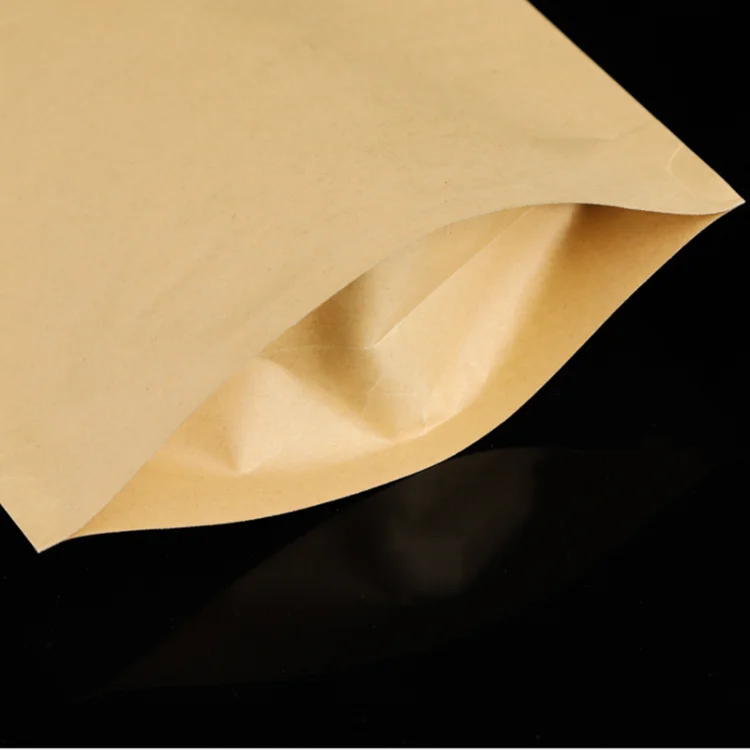 Wholesale custom 1kg 2kg 5kg 10kg recyclable paper stand up four side seal food grain wheat powder maize flour packaging bag