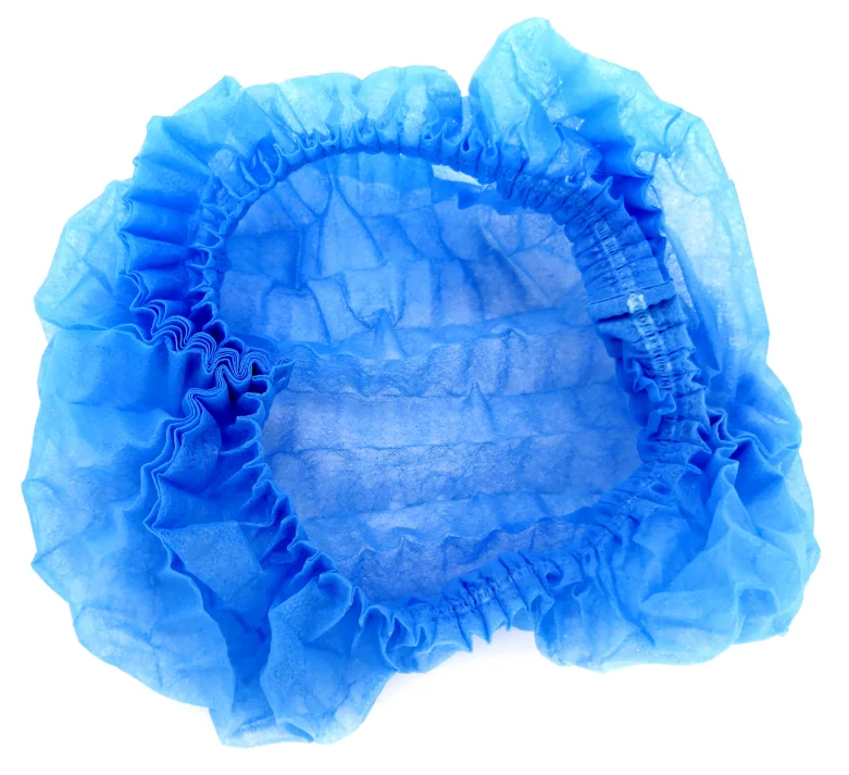 Factory Surgical Covered Cap Disposable Cap Covers Medical China Waterproof White Light Blue Cap OEM