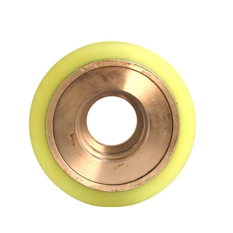 NICHIYU Forklift Parts 254*114*180mm PU Coated Iron Core Load