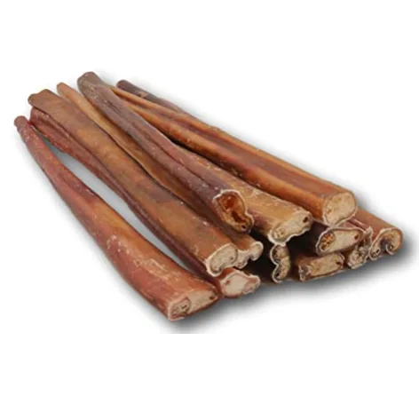 Natural bully stick dog treats premium dog dental healthy treats chew for big puppy
