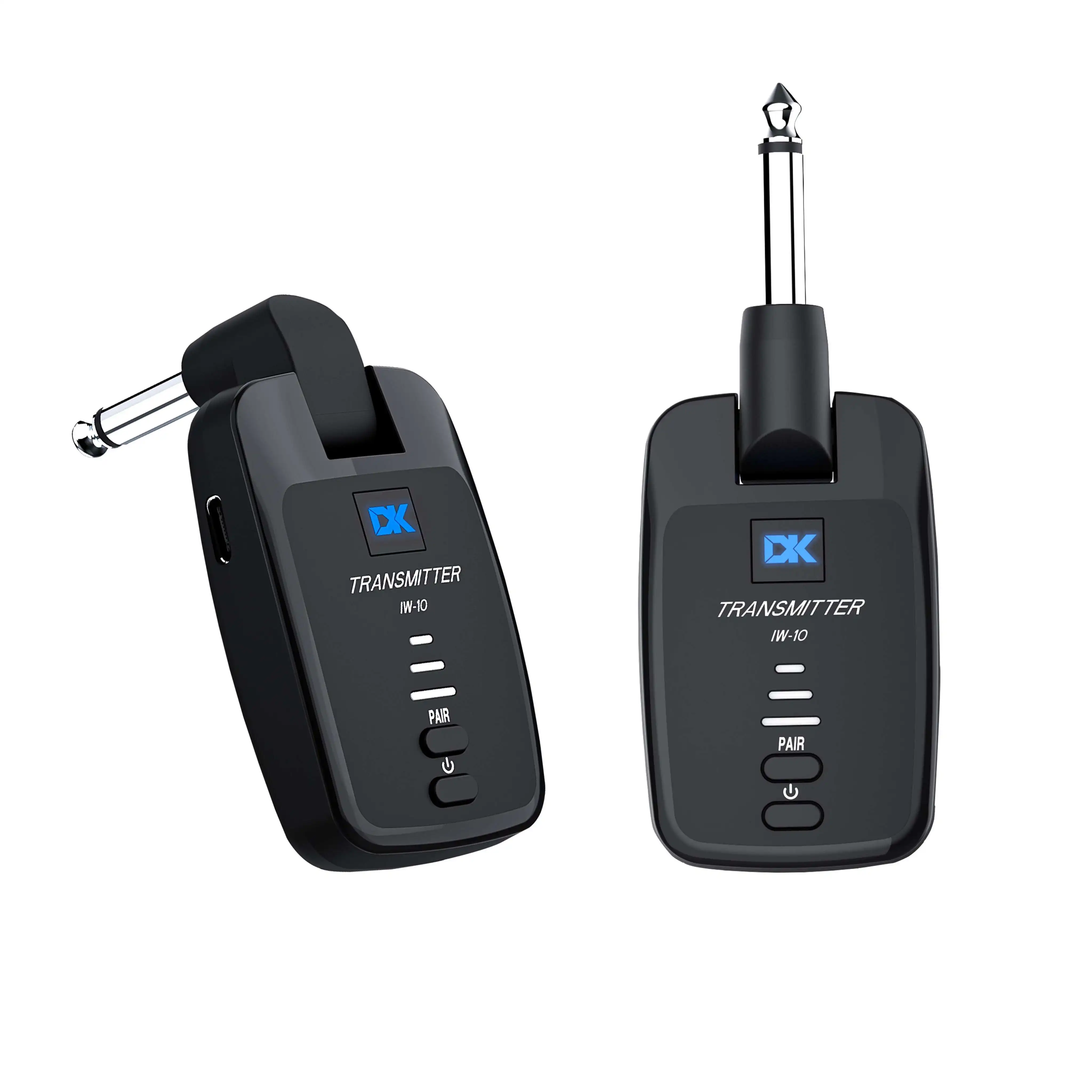 DK iW-10 digital UHF wireless system transmitter receiver for guitars,electric drum, electric piano