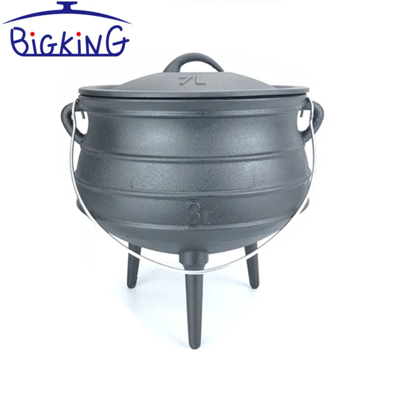 cast iron cauldron pot