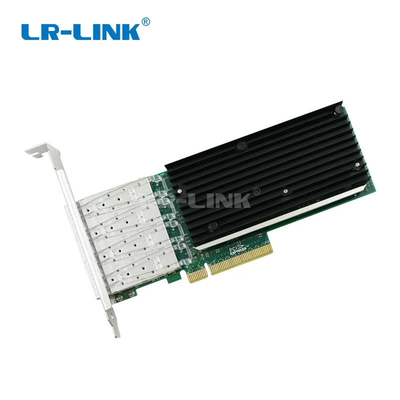  LREC9804BF-4SFP + INTEL XL710 чипсет четырехпортовый 10Gigabit Ethernet волоконно-оптический адаптер сетевой карты