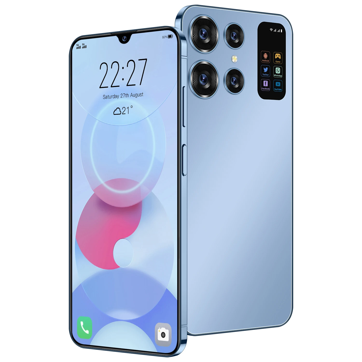 Оригинальный сотовый телефон S24 + Ультра 16 ГБ 512 смартфон 7 дюймов разблокированная двойная карта 5G телефоны Android 13