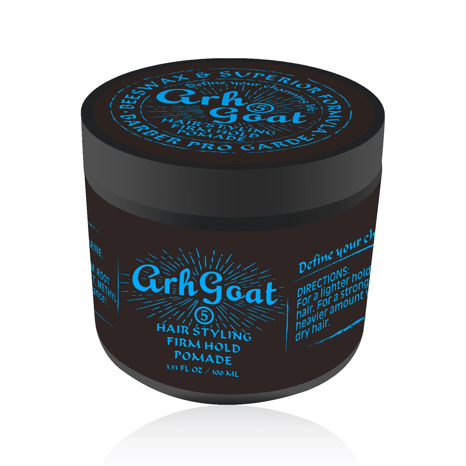 natural men hair pomade private label hair grease  strong customize hair wax