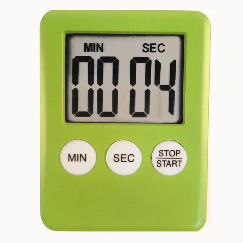 Симпатичные часы с таймером для приготовления пищи, цифровые кухонные часы, магнитные часы, лидер продаж, переключатель продуктов
